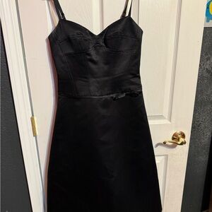 BCBGMaxAzria Black Midi Dress